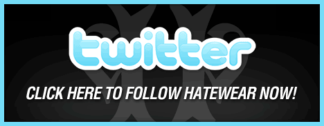 Follow Hatewear on Twitter!